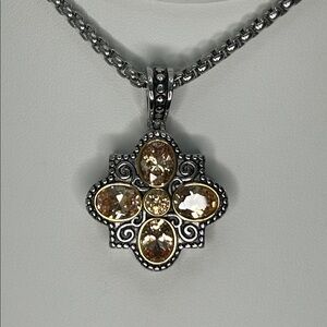 NWOT Hypoallergenic Stainless Steel Necklace By Designer DMSK